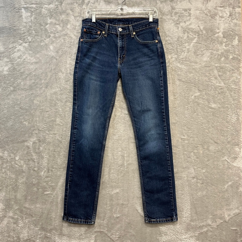 Levi's 511 Slim Fit Jeans Mens 31x32 Dark Wash Indigo Stretch Denim 04511-4534